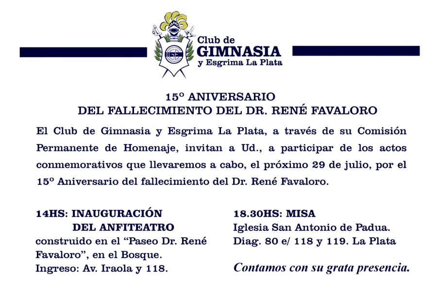 HOMENAJE A DE FAVALORO